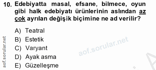 Soru 10