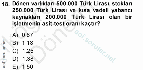 Soru 18