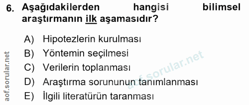 Soru 6