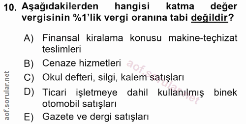 Soru 10
