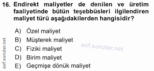 Soru 16