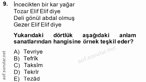 Soru 9