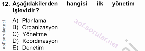 Soru 12