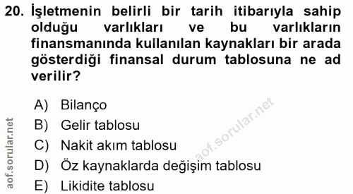 Soru 20