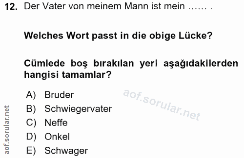 Soru 12