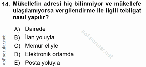 Soru 14
