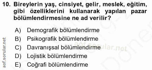 Soru 10