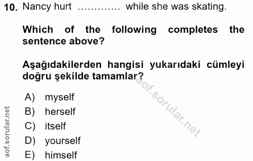 Soru 10