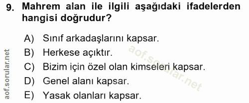Soru 9
