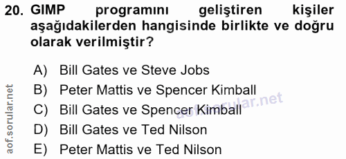 Soru 20