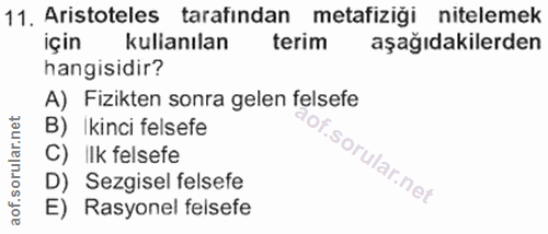 Soru 11
