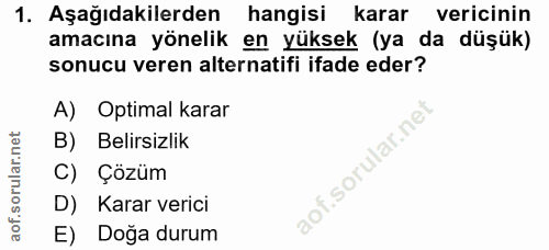 Soru 1
