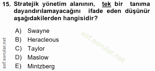 Soru 15