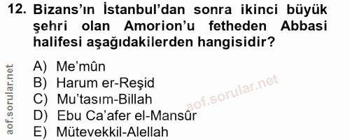 Soru 12
