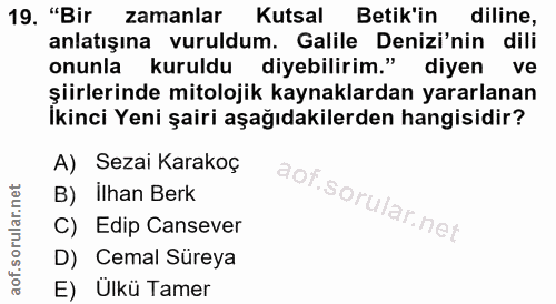 Soru 19