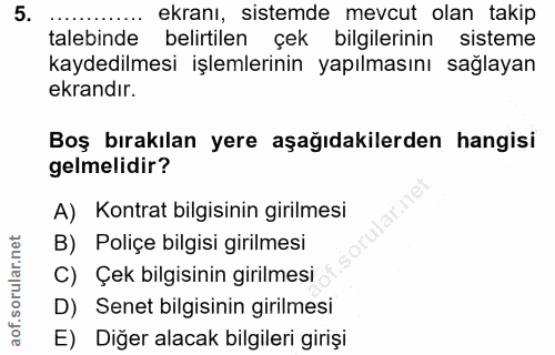 Soru 5