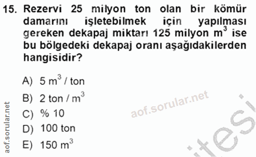 Soru 15