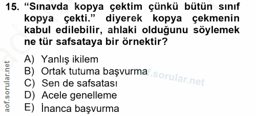 Soru 15