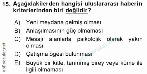 Soru 15