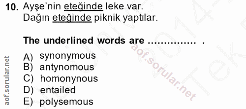Soru 10