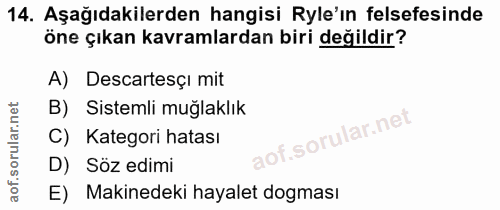 Soru 14