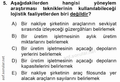 Soru 5