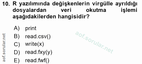 Soru 10