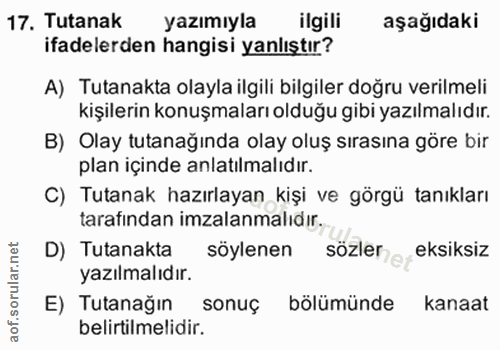 Soru 17