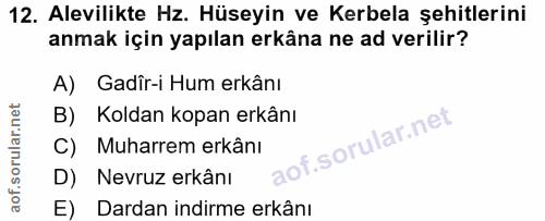 Soru 12