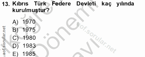 Soru 13