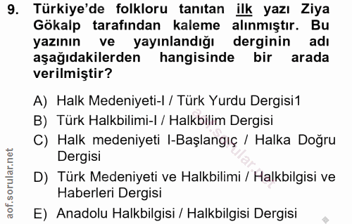Soru 9