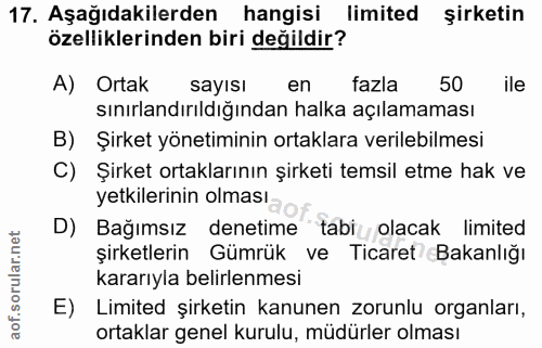 Soru 17