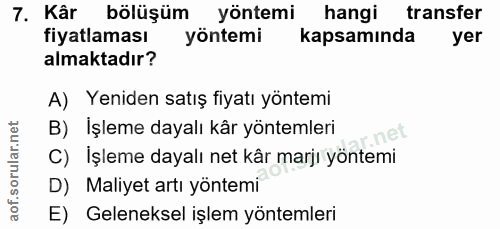 Soru 7