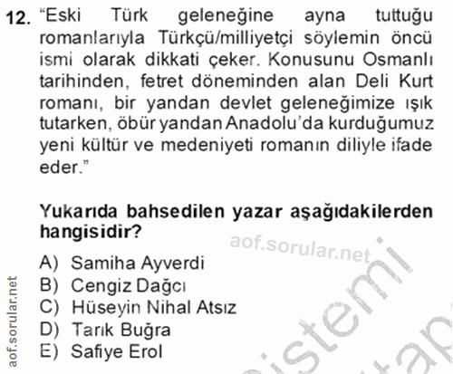 Soru 12