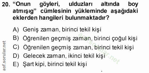 Soru 20
