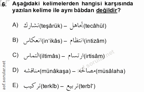 Soru 6