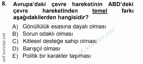 Soru 8