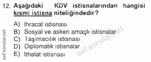 Soru 12