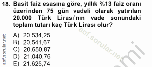 Soru 18