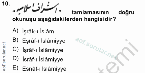 Soru 10