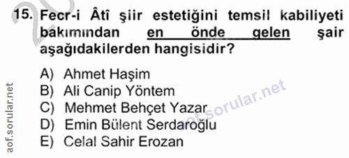 Soru 15