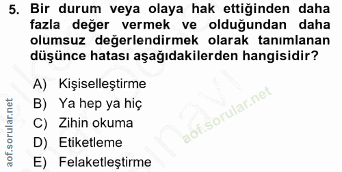 Soru 5