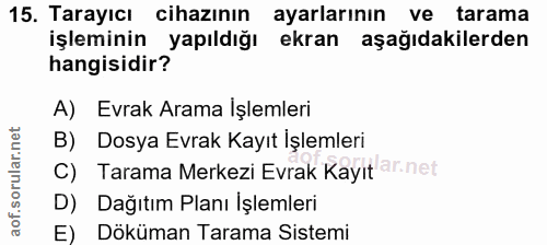 Soru 15