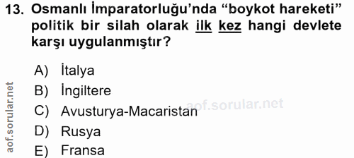 Soru 13