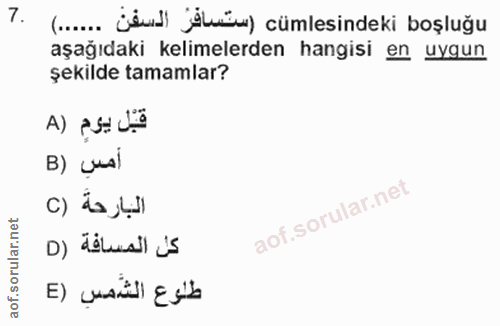 Soru 7