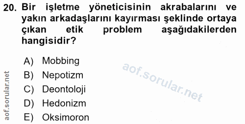 Soru 20
