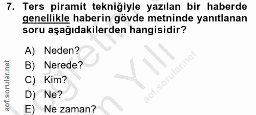 Soru 7