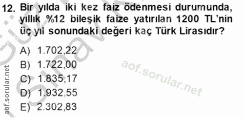 Soru 12