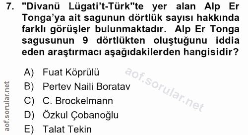 Soru 7