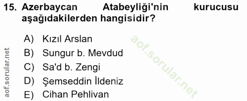 Soru 15